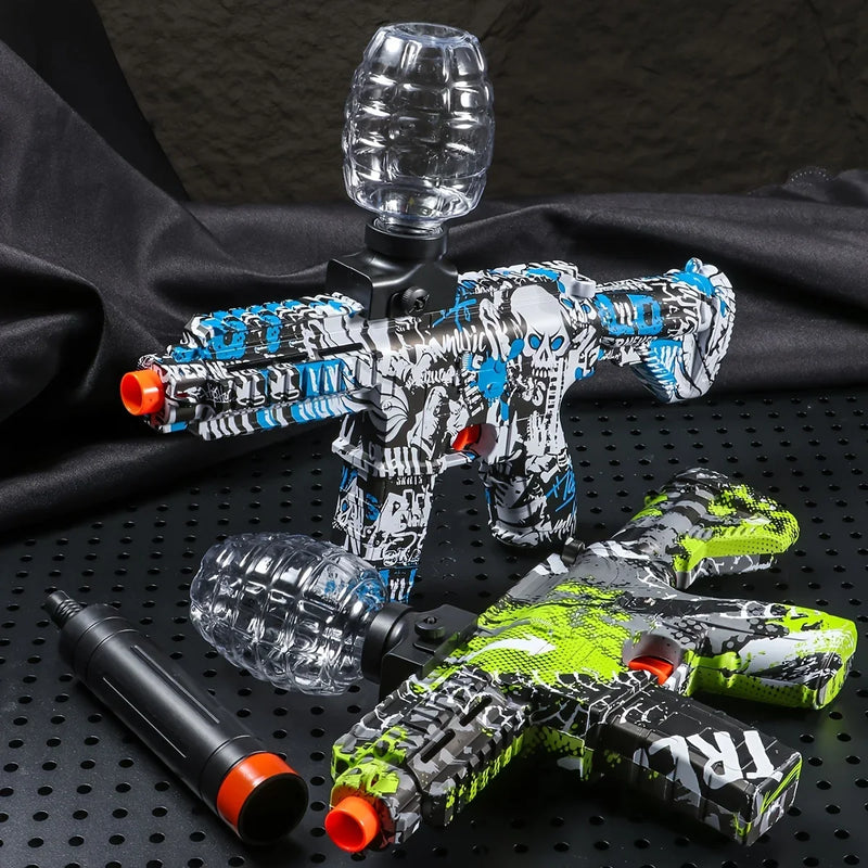 Pistola de gel elétrica m416, brinquedo automático ao ar livre, atividade de equipe, aniversário, páscoa, natal, dia das bruxas, ação de graças, presente perfeito!!!